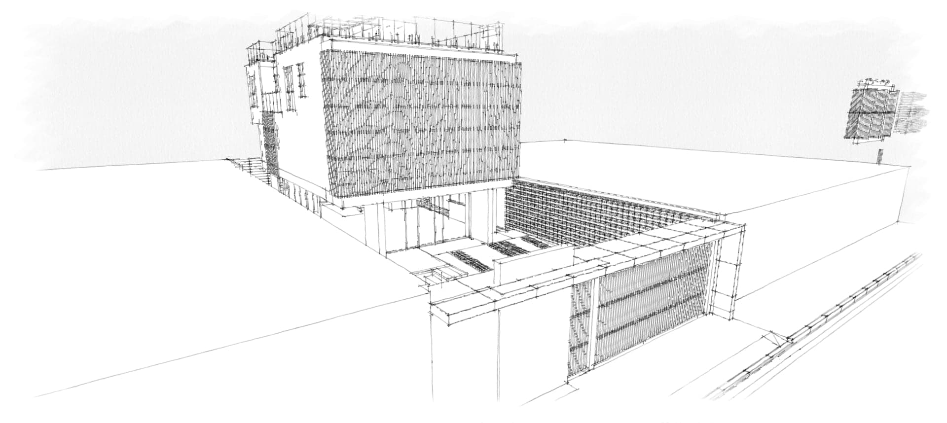 Tombo, projeto residencial da Gálibo Arquitetura em Praia do Tombo, Guarujá (SP)