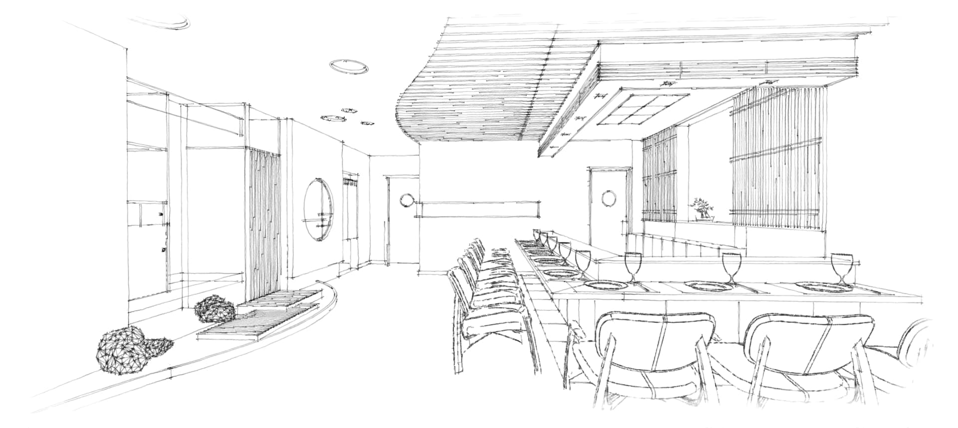Ryo Gastronomia — Itaim, projeto comercial da Gálibo Arquitetura em Itaim Bibi, São Paulo (SP)